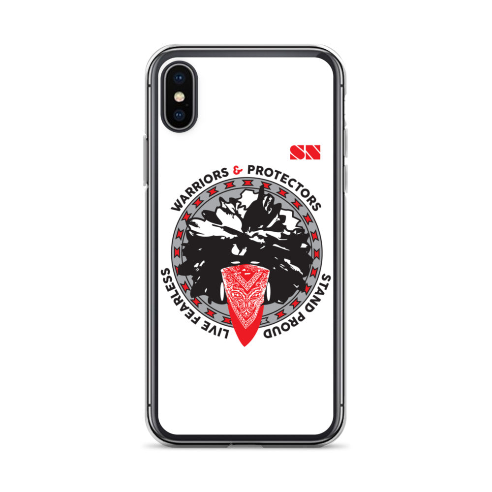 Warriors and Protectors Badge iPhone Case