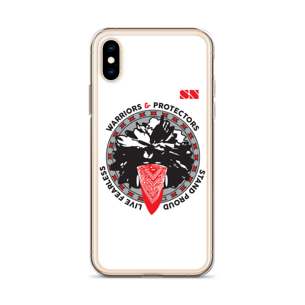 Warriors and Protectors Badge iPhone Case