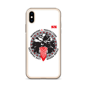 Warriors and Protectors Badge iPhone Case