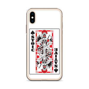 Stoic Traditional Kings iPhone Case