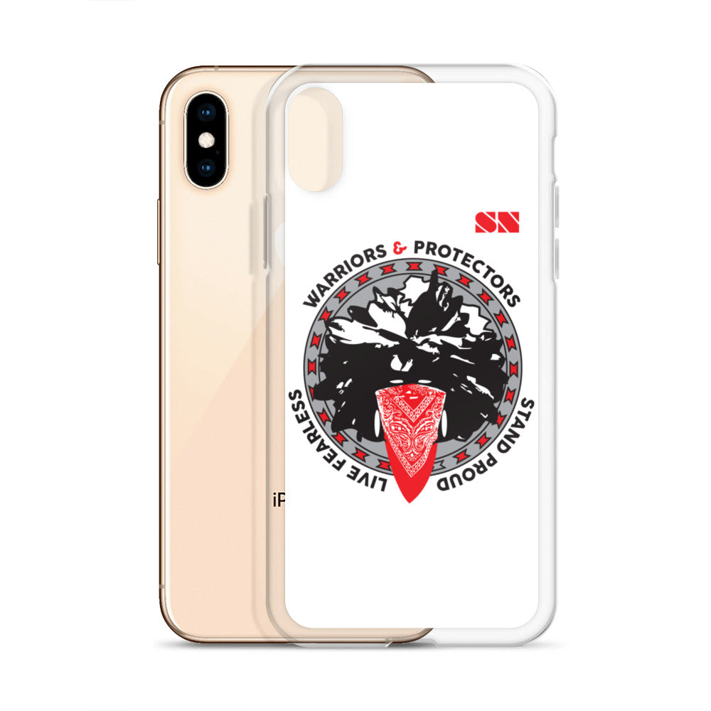 Warriors and Protectors Badge iPhone Case