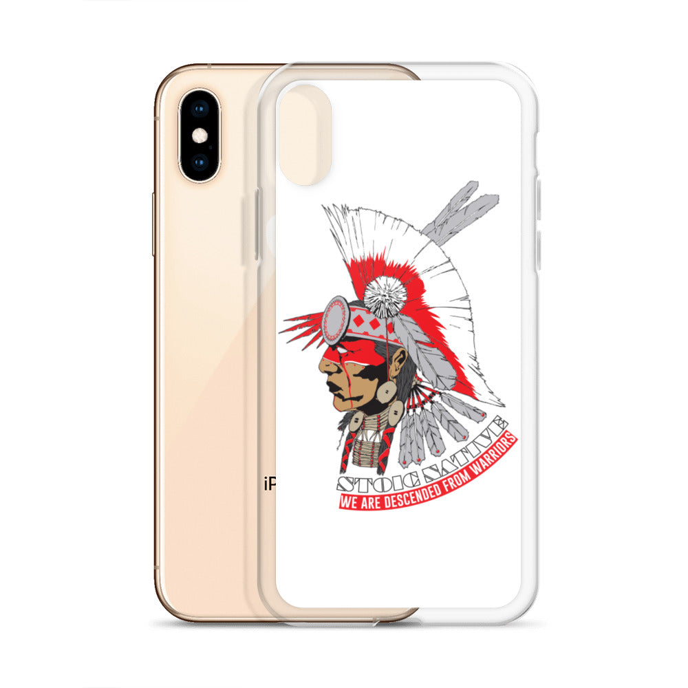 We Are Descended From Warriors iPhone Case