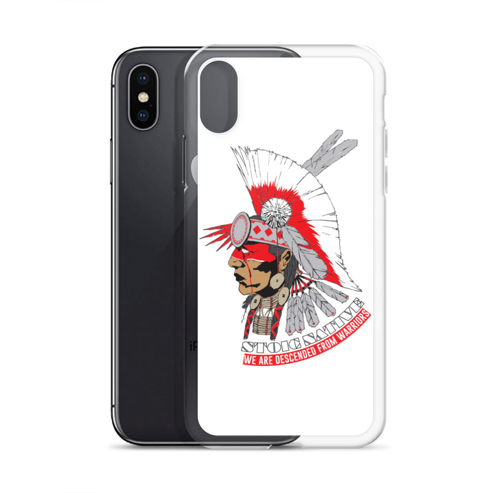 We Are Descended From Warriors iPhone Case