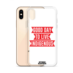 Good Day To Live Indigenous iPhone Case