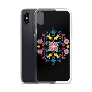 Native Floral Badge iPhone Case