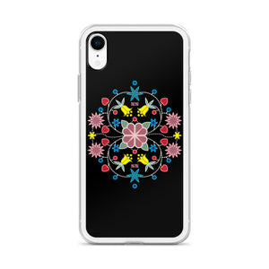 Native Floral Badge iPhone Case