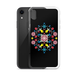 Native Floral Badge iPhone Case