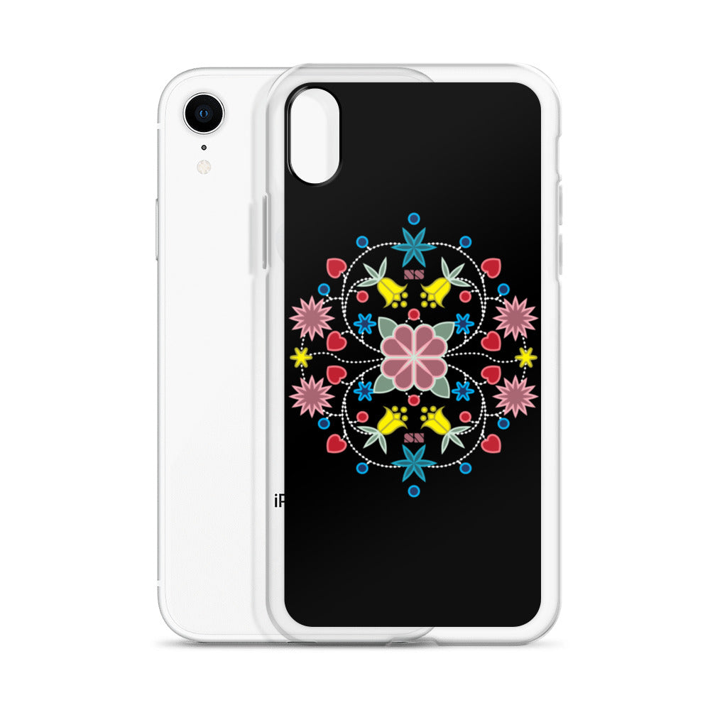 Native Floral Badge iPhone Case