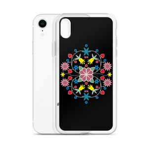 Native Floral Badge iPhone Case