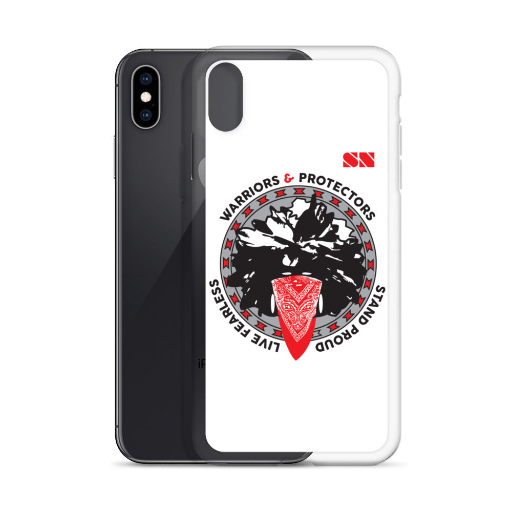Warriors and Protectors Badge iPhone Case