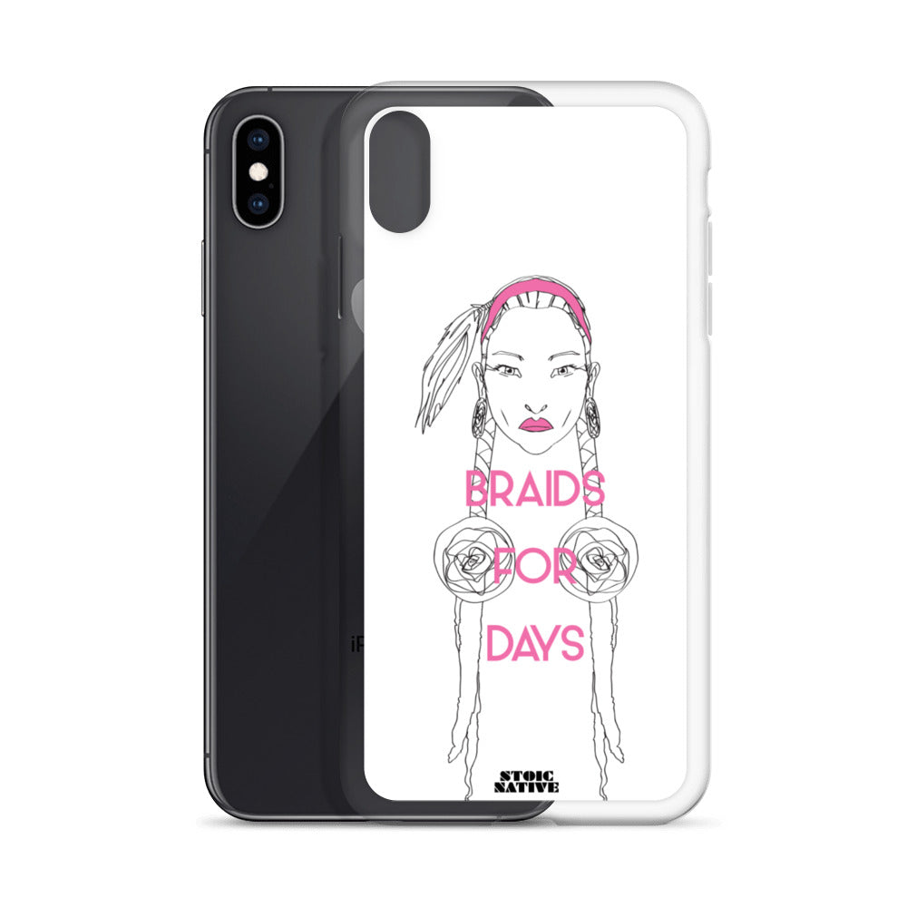 Braid For Days iPhone Case