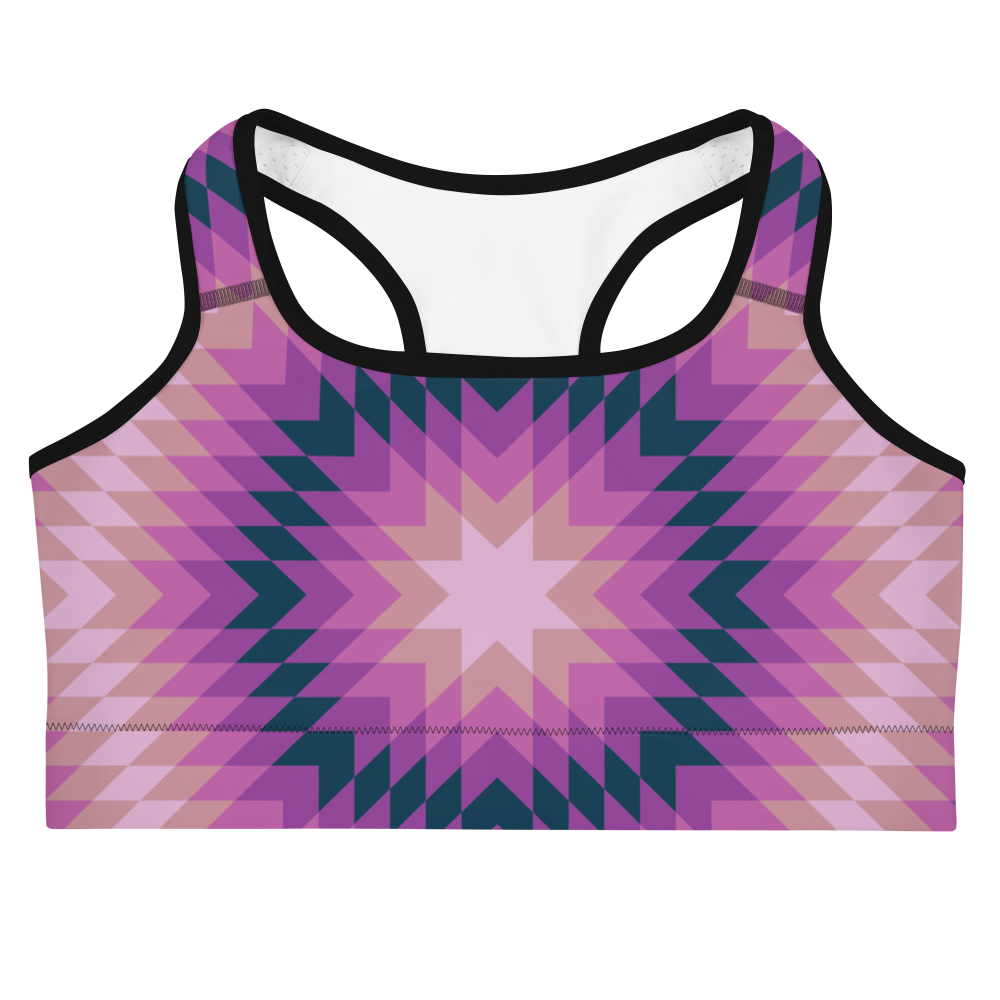 Purple Star Sports bra