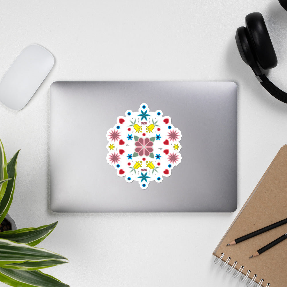 Native Floral stickers