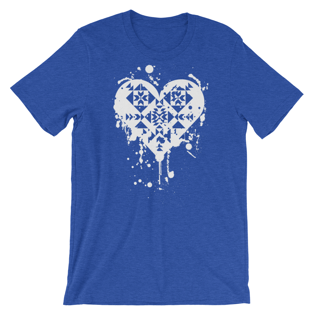 Splatter Heart Unisex T-Shirt