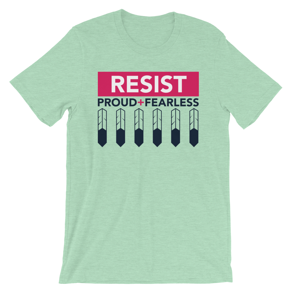 Resist Feathers Unisex T-Shirt