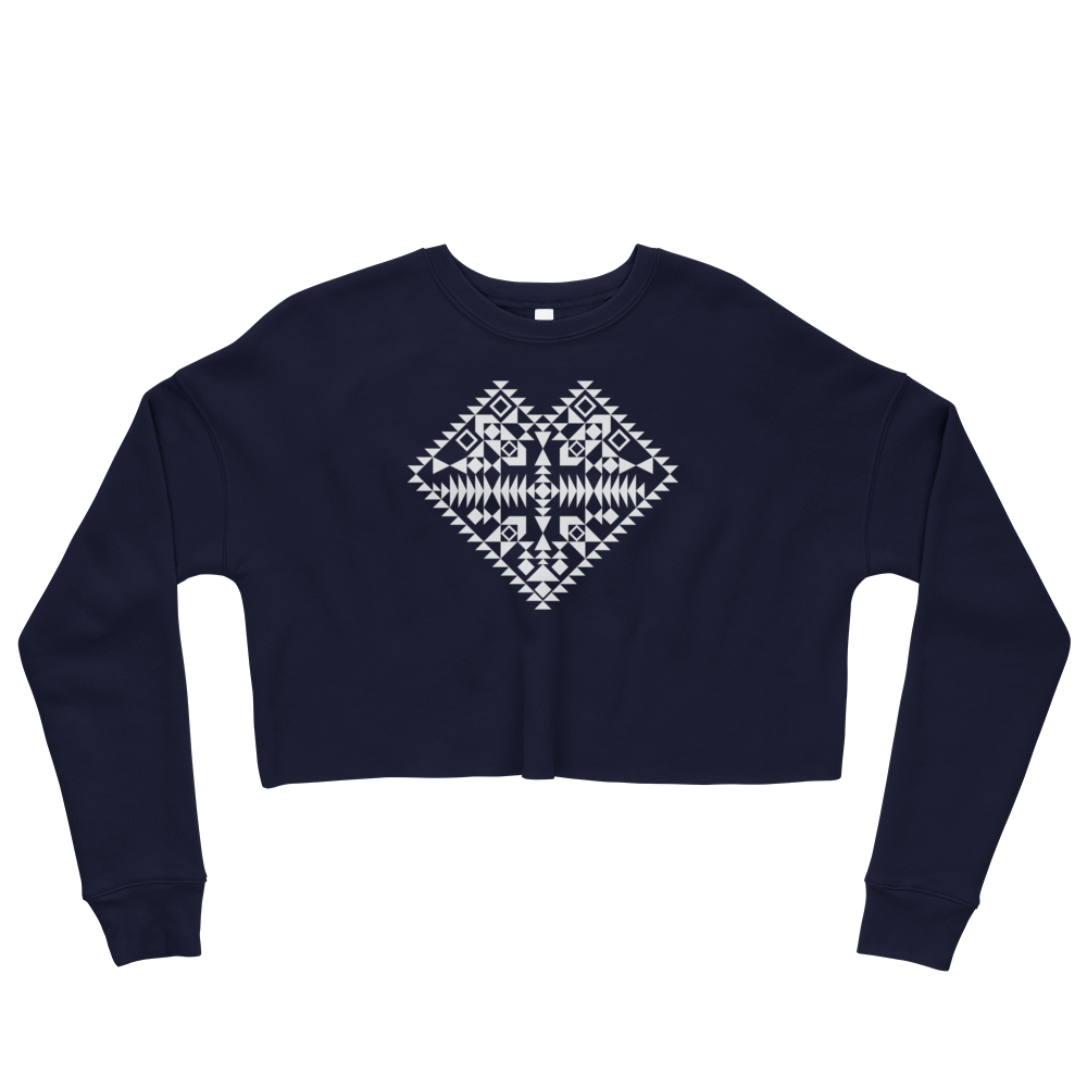 Pendleton Heart Crop Sweatshirt