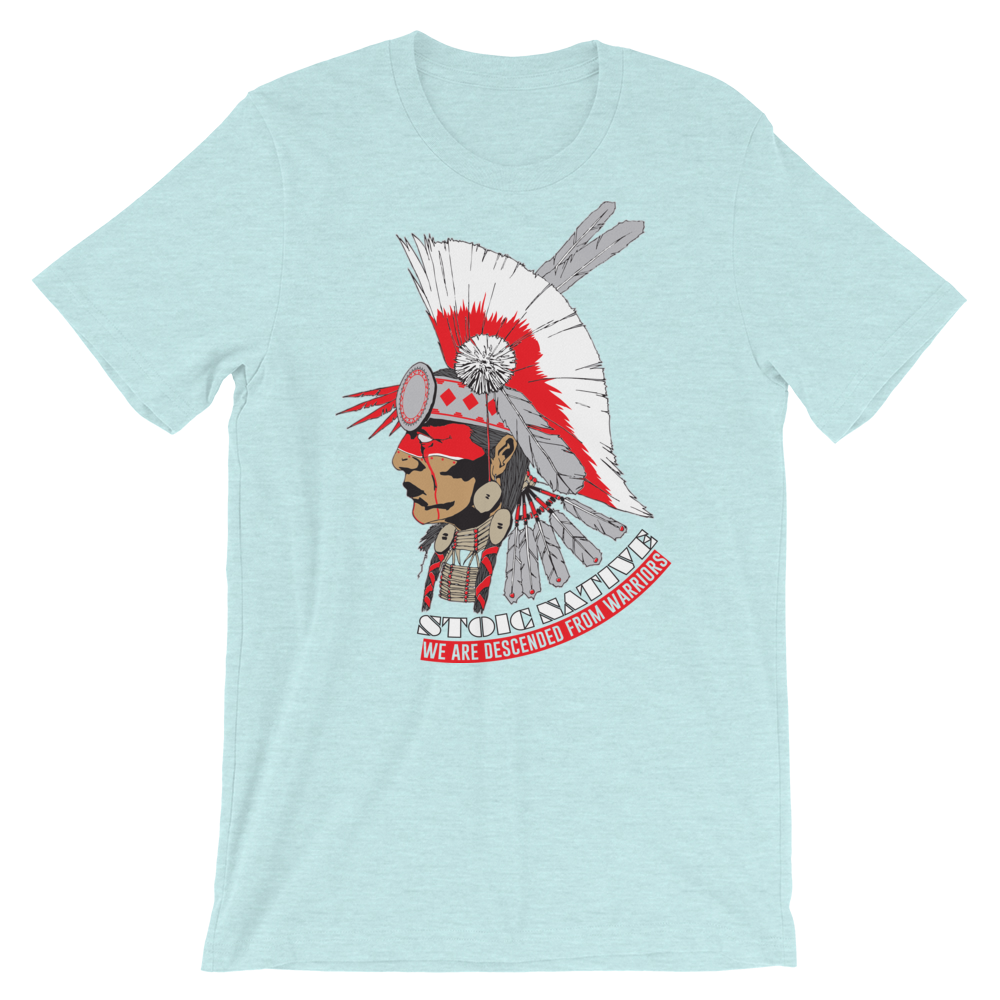 We are Descended from Warriors Men's Traditional T-Shirt