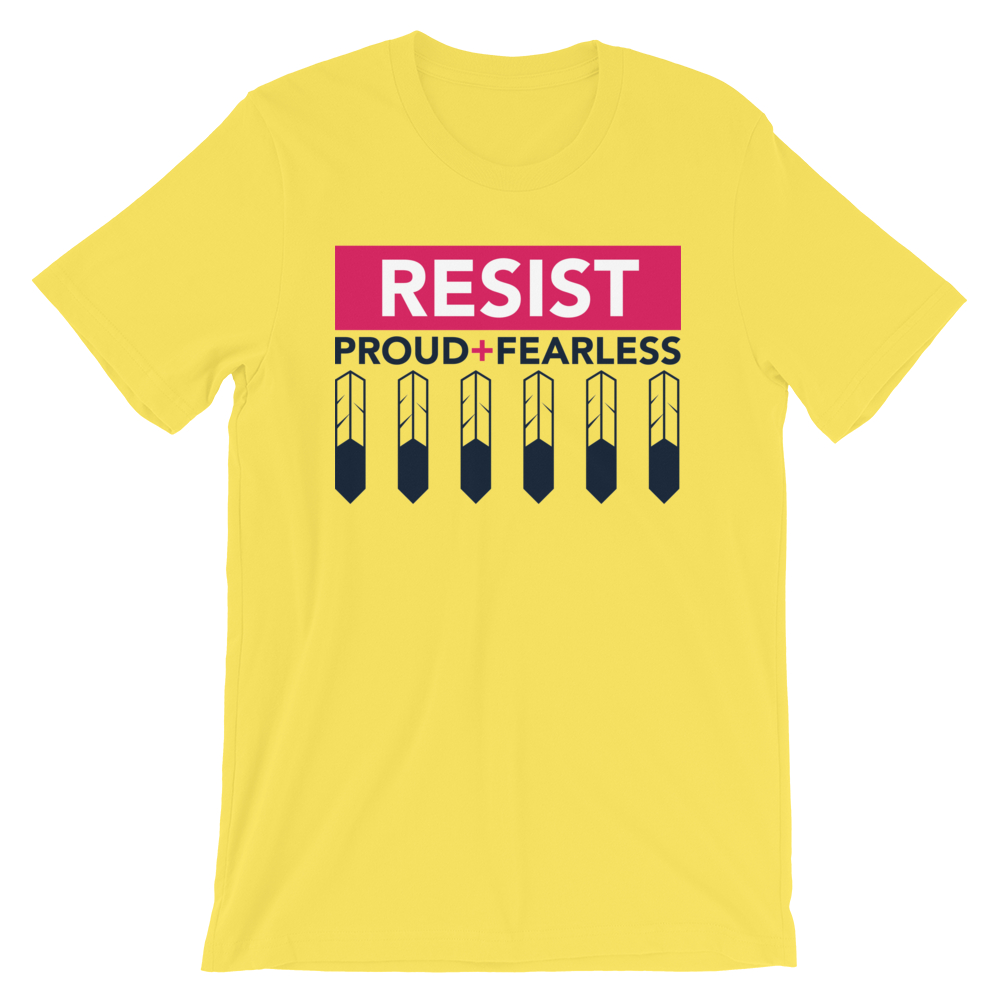 Resist Feathers Unisex T-Shirt