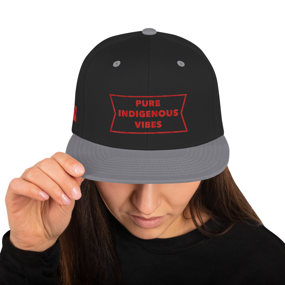 Pure Indigenous Vibes Snapback Hat