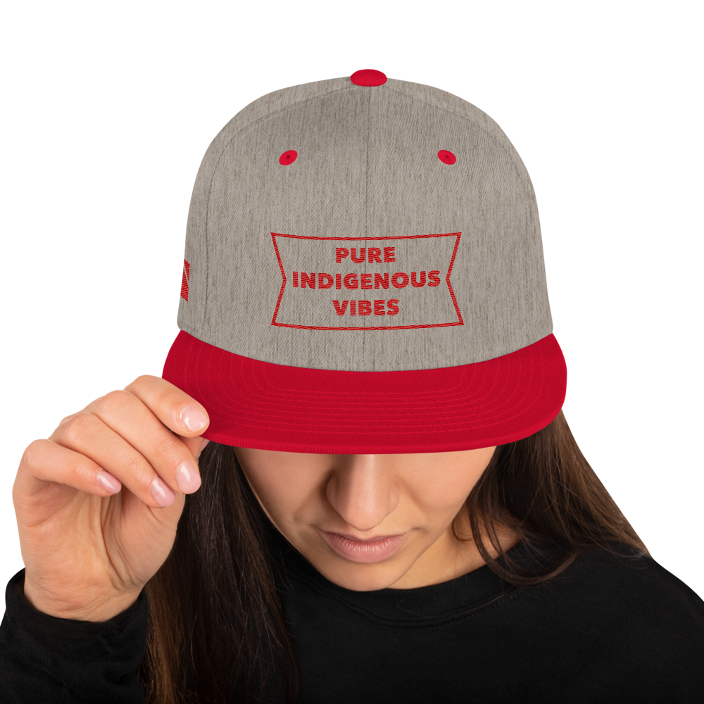 Pure Indigenous Vibes Snapback Hat