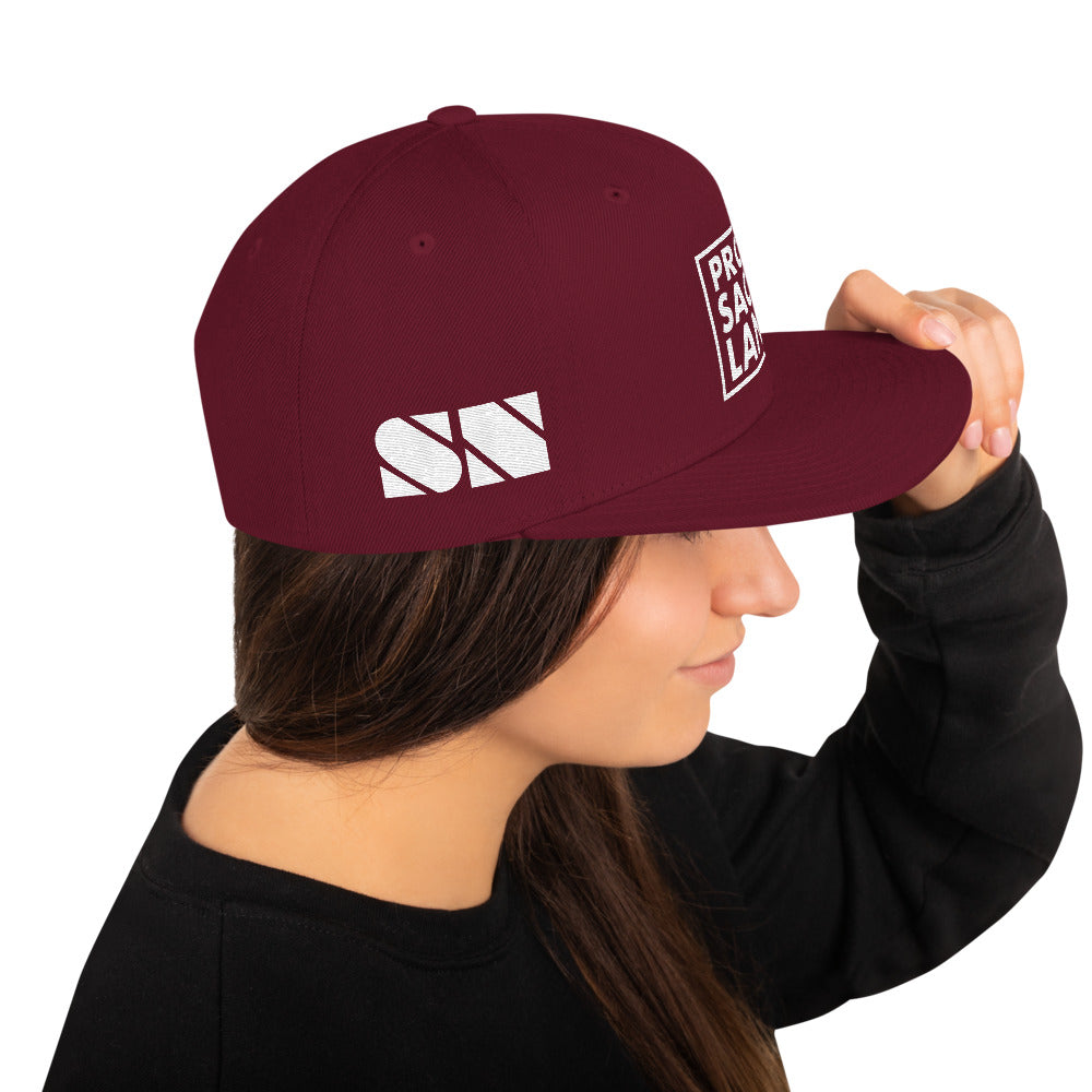 Protect Sacred Lands Snapback Hat