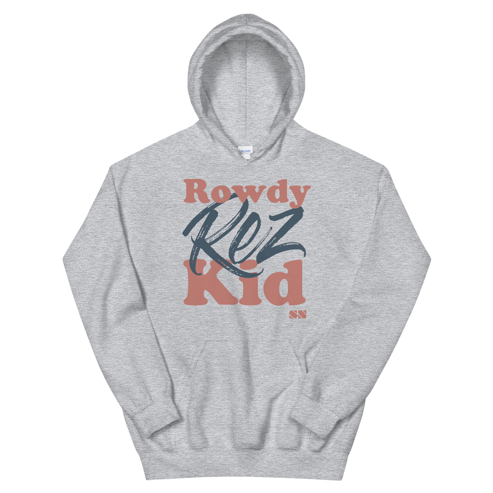 Rowdy Rez Kid Unisex Hoodie