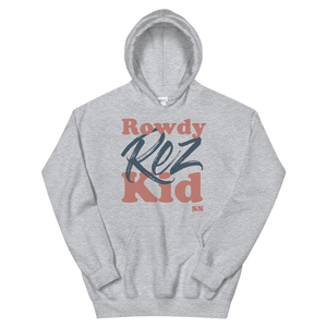 Rowdy Rez Kid Unisex Hoodie