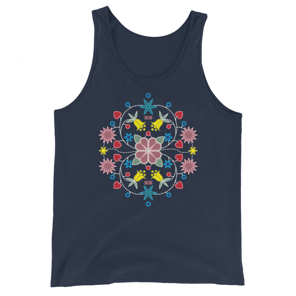 Native Floral Unisex Tank Top