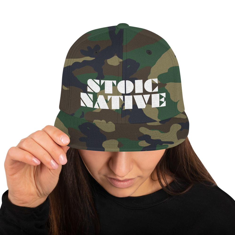 Stoic Native Snapback Hat
