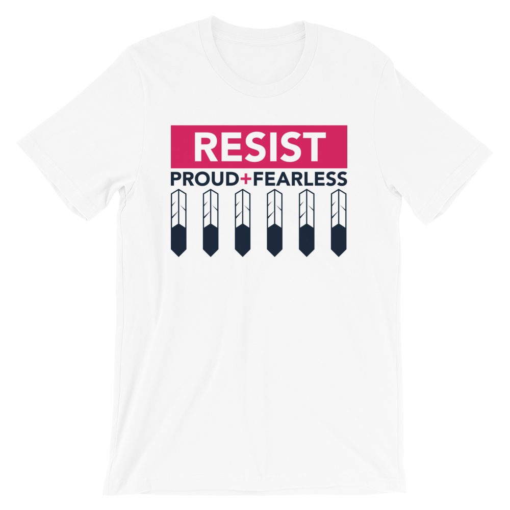 Resist Feathers Unisex T-Shirt