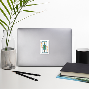 Stoic Grass King Bubble-free stickers