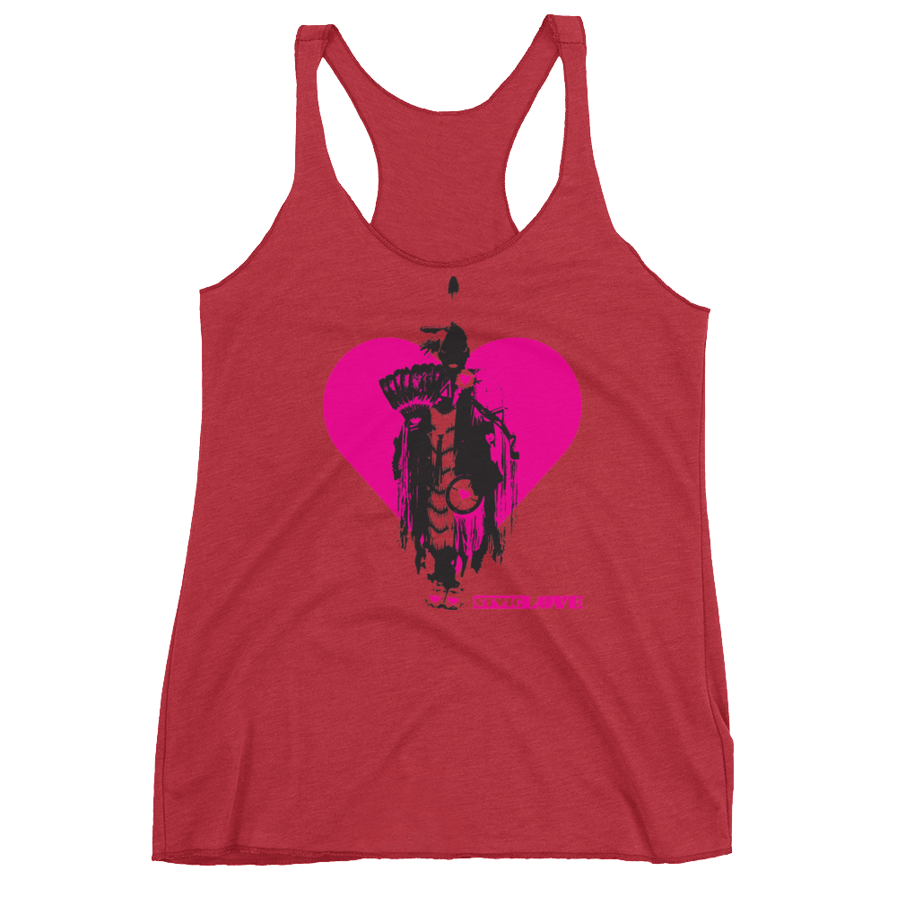Women's Traditional Love Racerback Tank