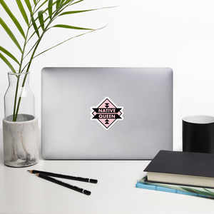Native Queen Bubble-free stickers