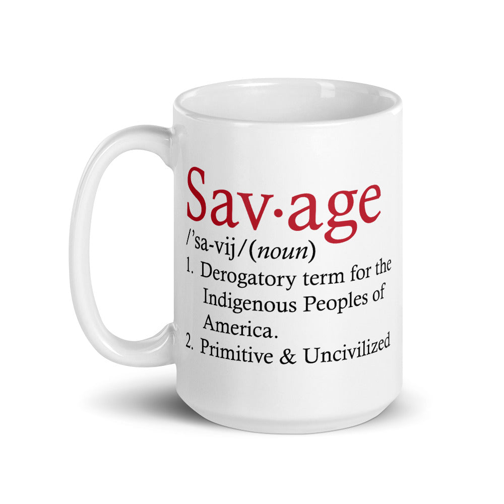 Savage Definition Mug