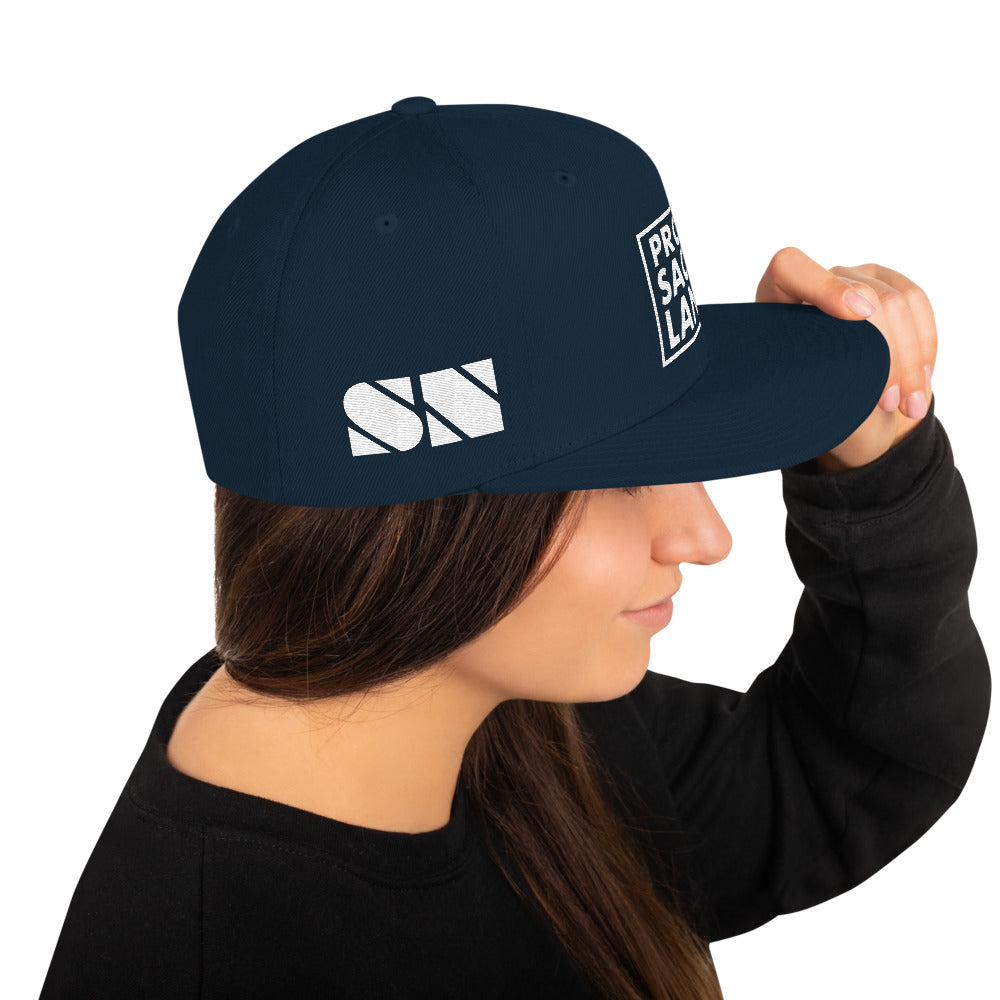 Protect Sacred Lands Snapback Hat