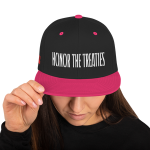 Honor the Treaties Snapback Hat