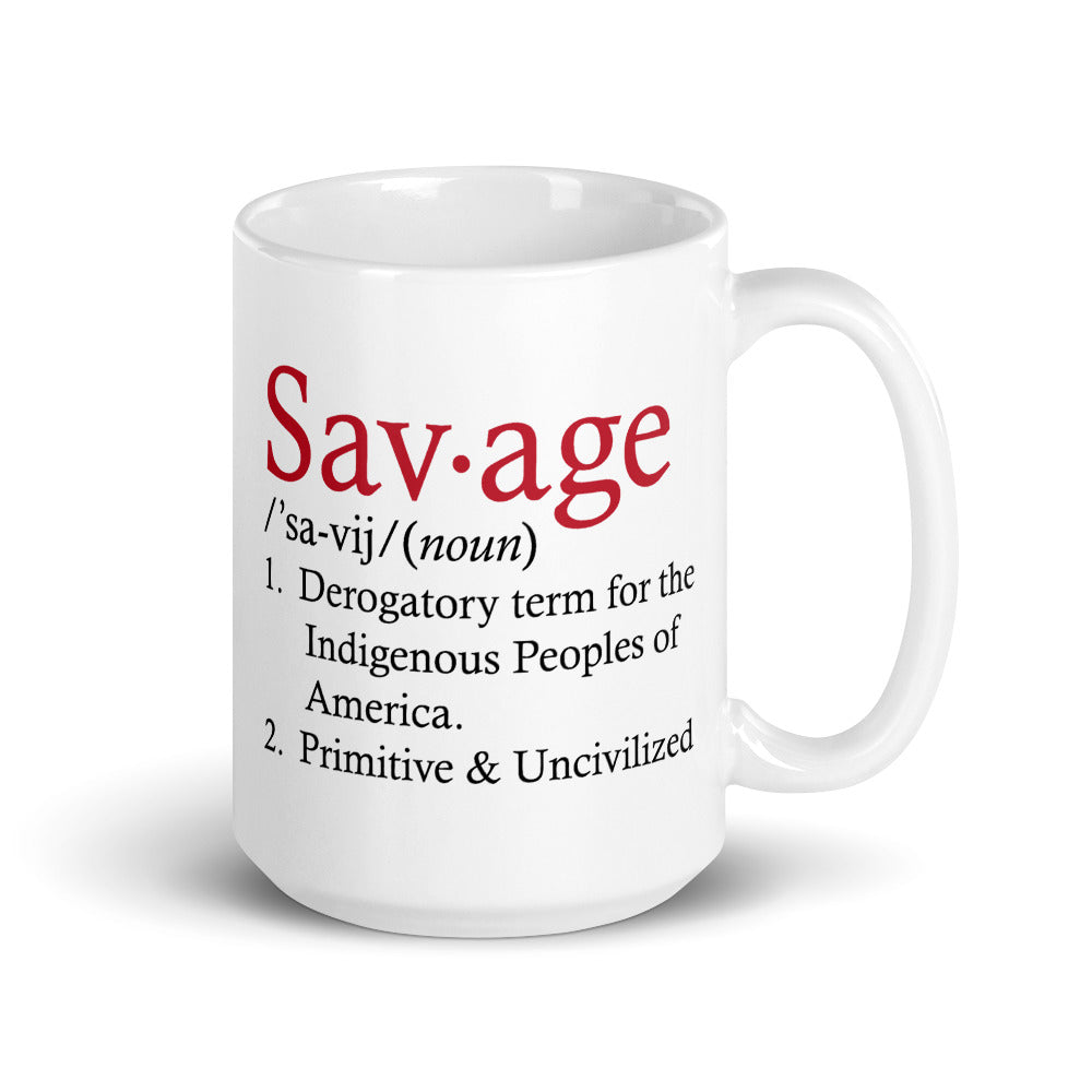 Savage Definition Mug