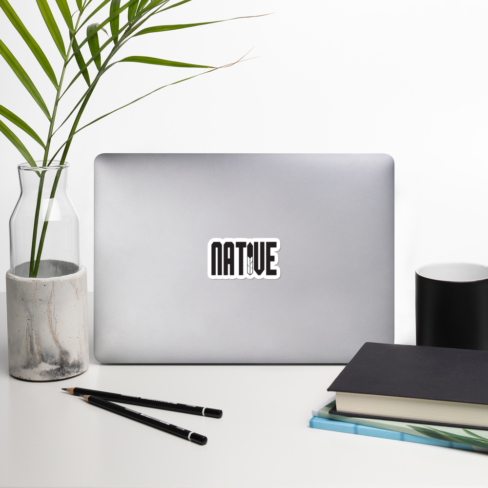 Native Bubble-free stickers