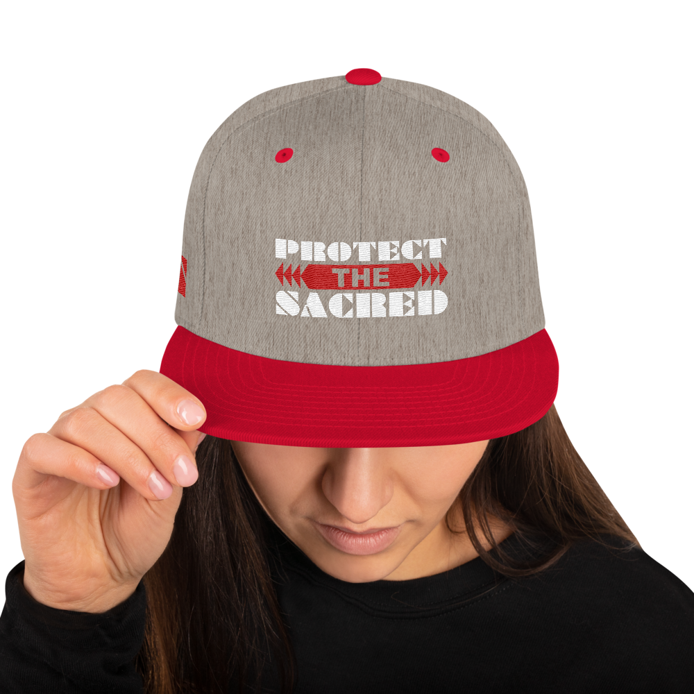 Protect the Sacred Snapback Hat