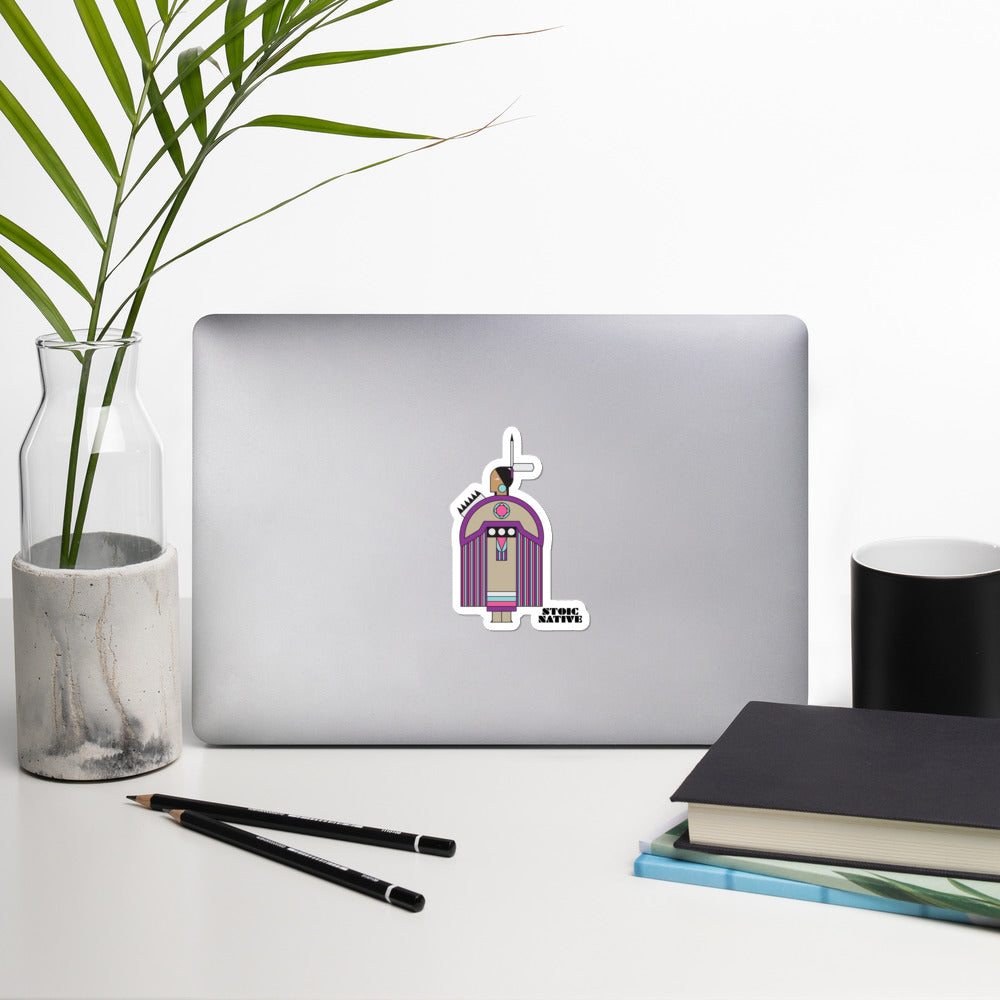 Women's Traditional Bubble-free stickers