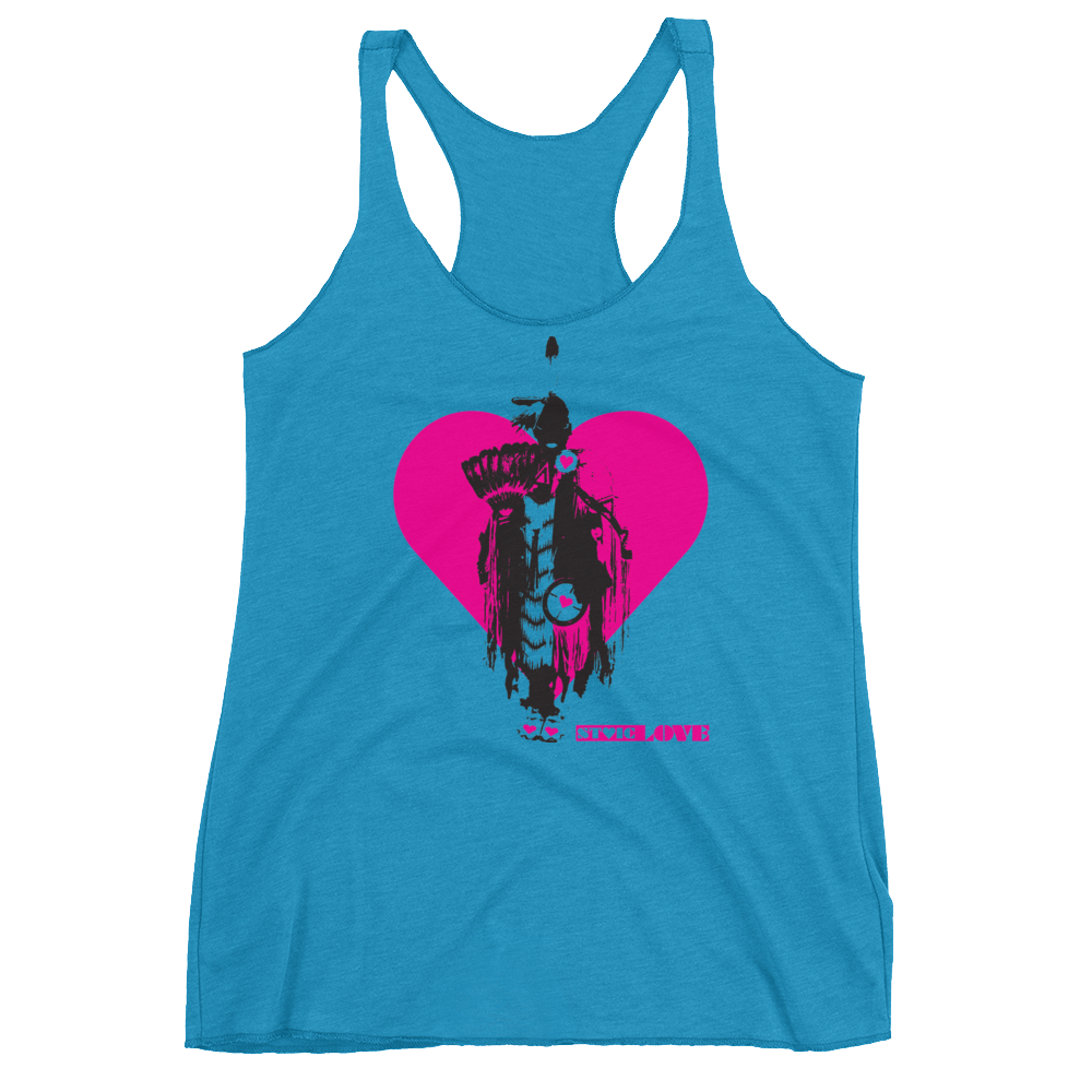 Women's Traditional Love Racerback Tank