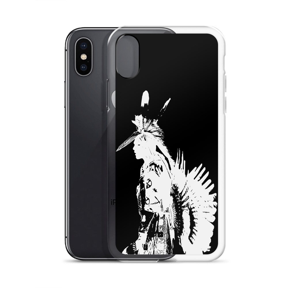 Men's Traditional Silhouette iPhone Case