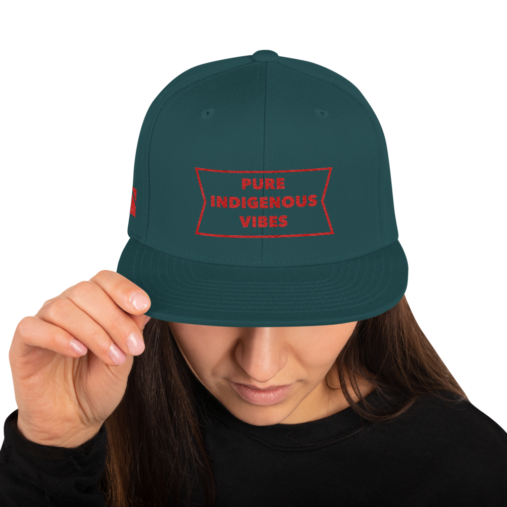 Pure Indigenous Vibes Snapback Hat