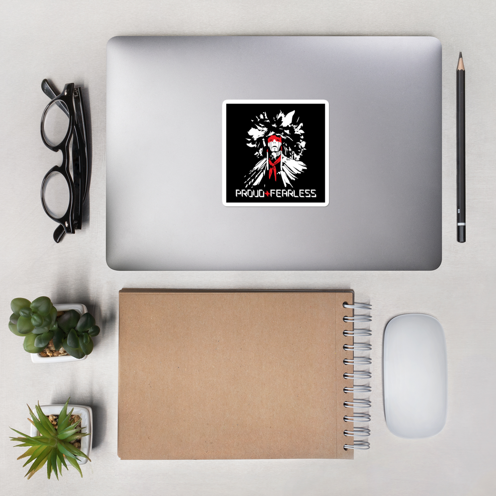 Stoic Face Bubble-free stickers