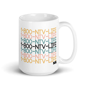 1800 ntv life Mug