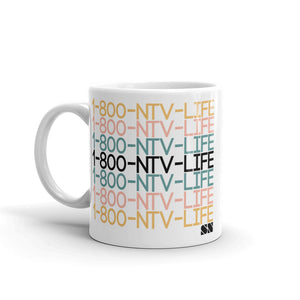 1800 ntv life Mug