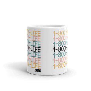 1800 ntv life Mug