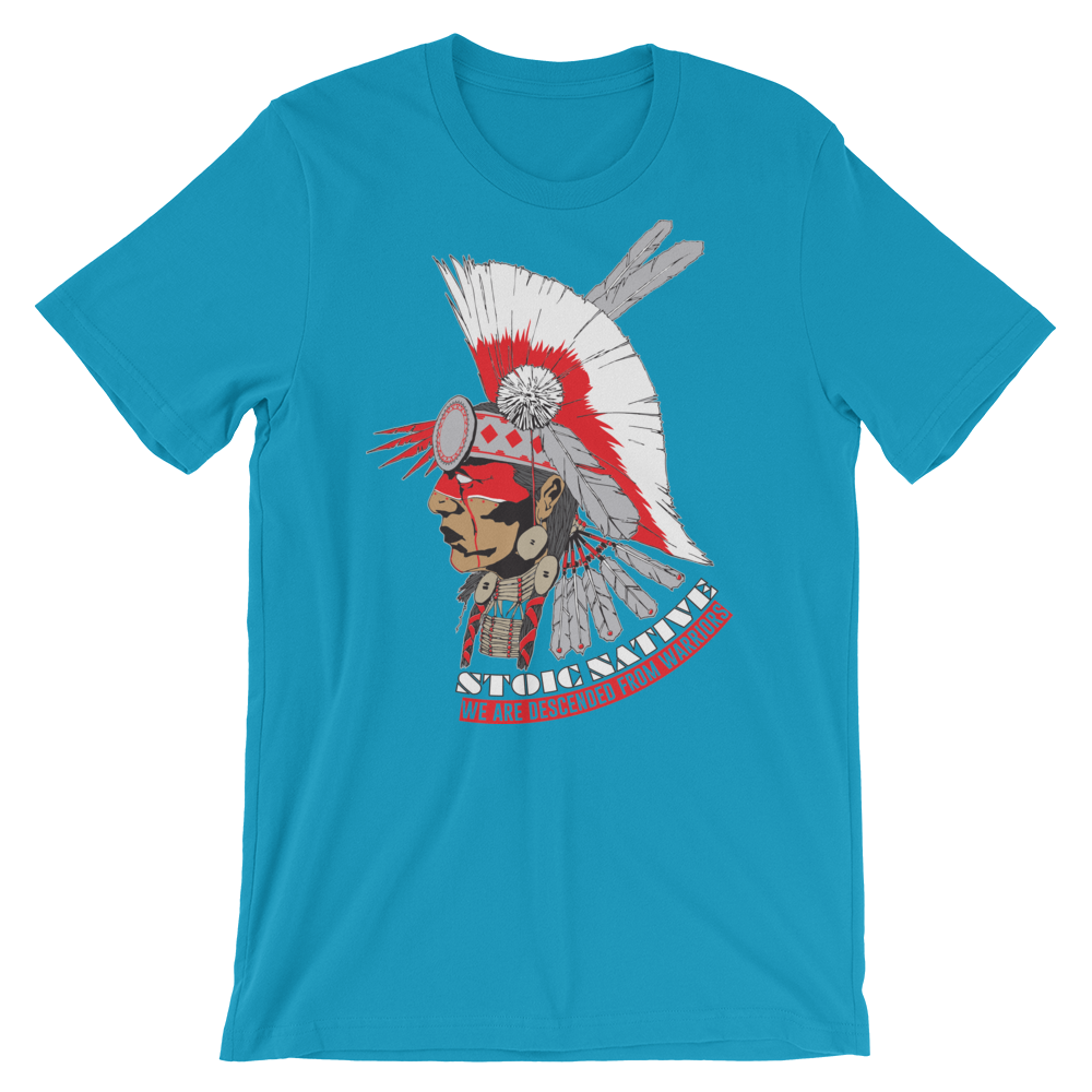 We are Descended from Warriors Men's Traditional T-Shirt