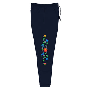 Floral Design Unisex Joggers