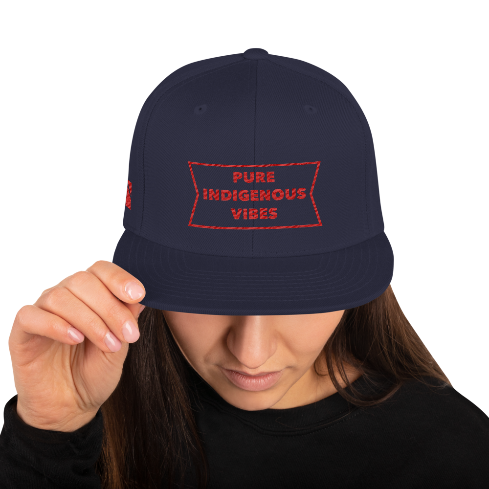 Pure Indigenous Vibes Snapback Hat